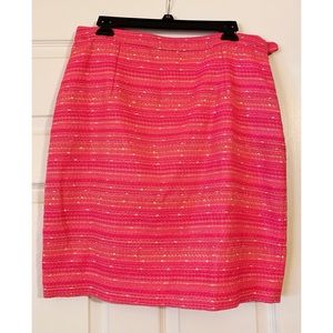 BRAND NEW Lilly Pulitzer Hot Pink Skirt